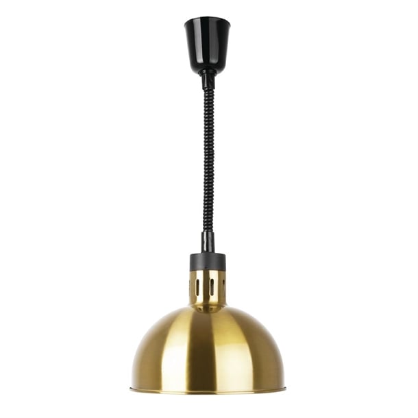 Buffalo Retractable Dome Heat Shade Pale Gold Finish dy462