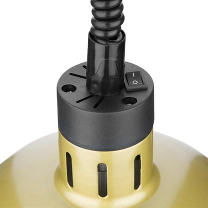 Buffalo Retractable Dome Heat Shade Pale Gold Finish dy462