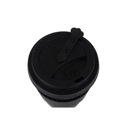 ecoffee cup Reusable Coffee Cup Kerr & Napier Black 12oz dy487