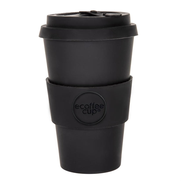 ecoffee Cup Reusable Coffee Cup Kerr & Napier Black 14oz dy493