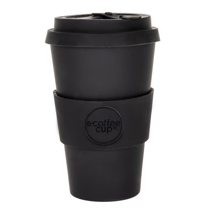 ecoffee Cup Reusable Coffee Cup Kerr & Napier Black 14oz dy493