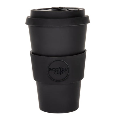 ecoffee Cup Reusable Coffee Cup Kerr & Napier Black 14oz dy493