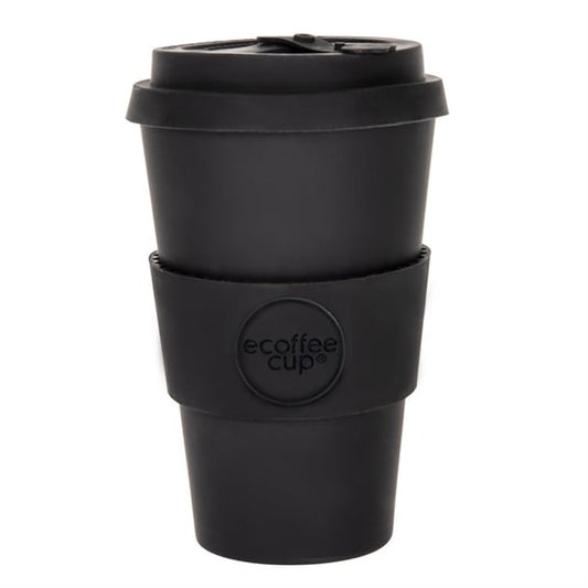 ecoffee Cup Reusable Coffee Cup Kerr & Napier Black 14oz dy493