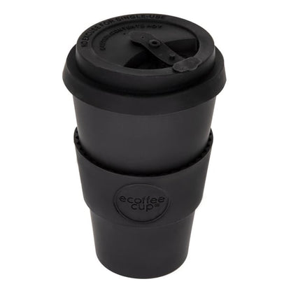ecoffee Cup Reusable Coffee Cup Kerr & Napier Black 14oz dy493