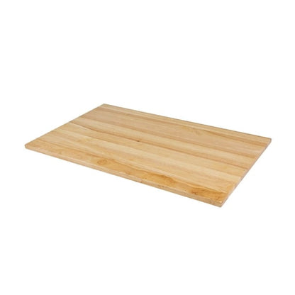 Bolero Pre-drilled Rectangular Tabletop Natural 1100 x 700mm dy727