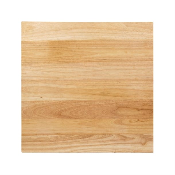 Bolero Pre-Drilled Square Table Top Natural 700mm dy737