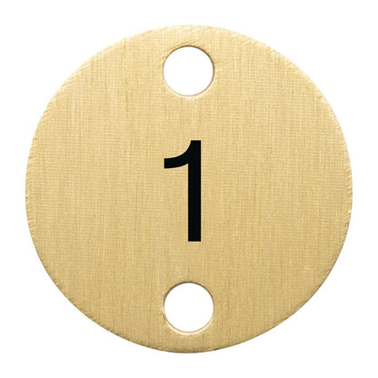 Olympia Table Numbers Bronze (1-5) dy774