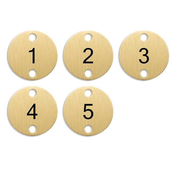 Olympia Table Numbers Bronze (1-5) dy774