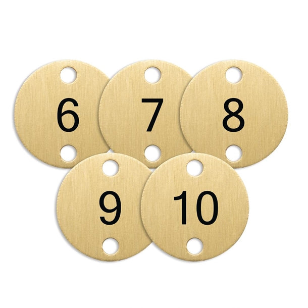 Olympia Table Numbers Bronze (6-10) dy775