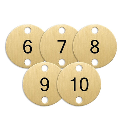 Olympia Table Numbers Bronze (6-10) dy775
