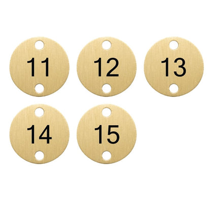 Olympia Table Numbers Bronze (11-15) dy776
