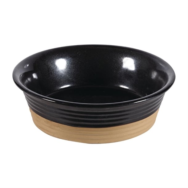 Churchill Black Igneous Stoneware Pie Dishes 160mm (6 Pack) dy784