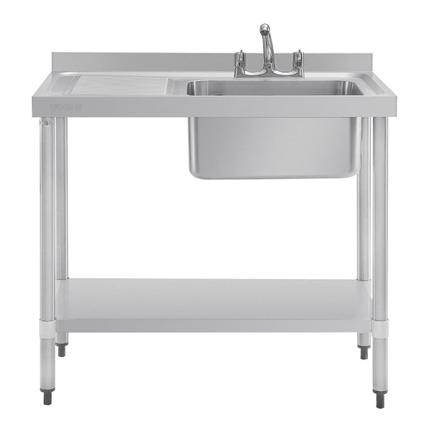 Vogue Single Sink Left Hand Drainer p_dy821