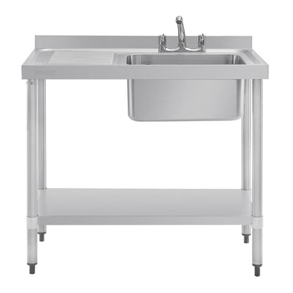 Vogue Single Sink Left Hand Drainer p_dy821
