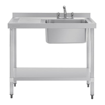 Vogue Single Sink Left Hand Drainer p_dy821