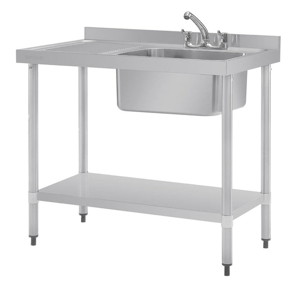 Vogue Single Sink Left Hand Drainer p_dy821