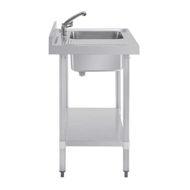 Vogue Single Sink Left Hand Drainer p_dy821