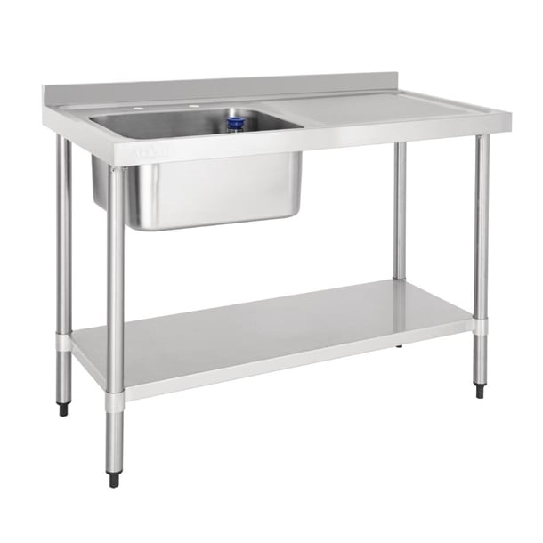 Vogue Single Sink Right Hand Drainer p_dy820
