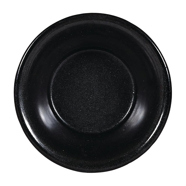 Churchill Black Igneous Stoneware Ramekins 100mm (6 Pack) dy925