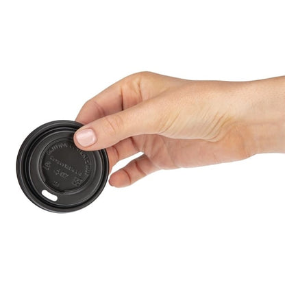 Fiesta Compostable Espresso Cup Lids 114ml / 4oz (50 Pack) dy982