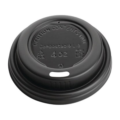 Fiesta Compostable Espresso Cup Lids 114ml / 4oz (50 Pack) dy982