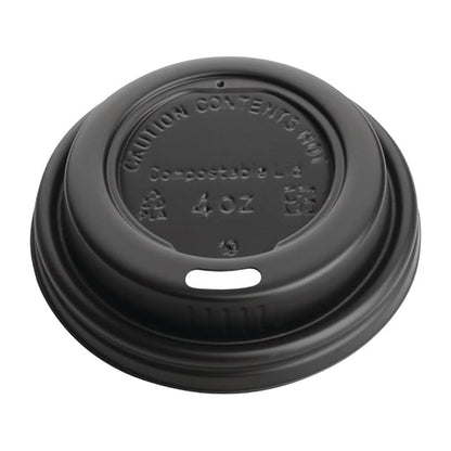 Fiesta Compostable Espresso Cup Lids 114ml / 4oz (50 Pack) dy982