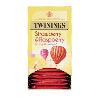 Twinings Strawberry and Raspberry Enveloped Tea Bags (240 Pack) dz465