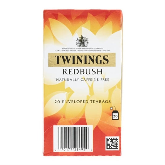 Twinings Redbush Tea Enveloped Tea Bags (80 Pack) dz466