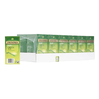 Twinings Pure Green Enveloped Tea Bags (12 packs of 20) dz467