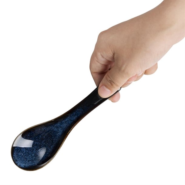 Olympia Luna Midnight Blue Soup Spoons (12 Pack) dz771