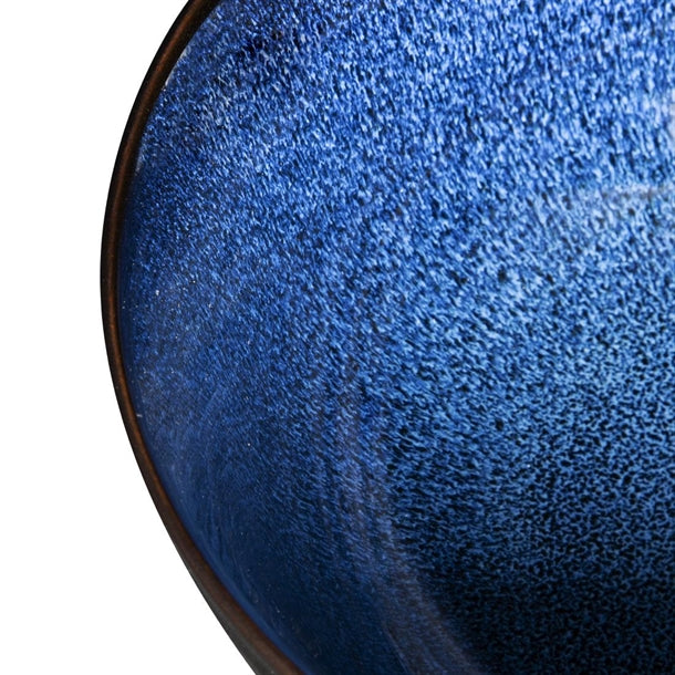 Olympia Luna Midnight Blue Footed Bowls 205mm (4 Pack) dz776