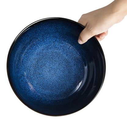 Olympia Luna Midnight Blue Footed Bowls 205mm (4 Pack) dz776
