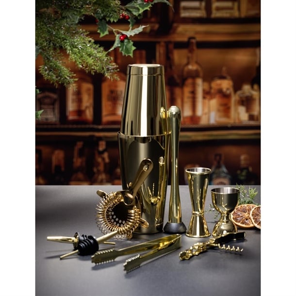 Beaumont Gold Plated Stainless Steel Freeflow Pourer (12 Pack) dz791