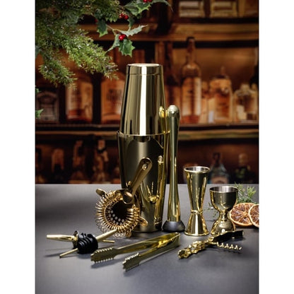 Beaumont Muddler Gold Plated Stainless Steel 23cm dz792