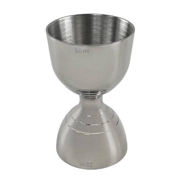 Beaumont Stainless Steel Bell Jigger 25ml/50ml dz782