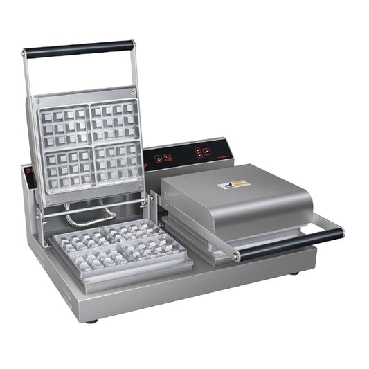 Hatco SunTec Double Rectangular Waffle Maker RCTWM-2B dz806