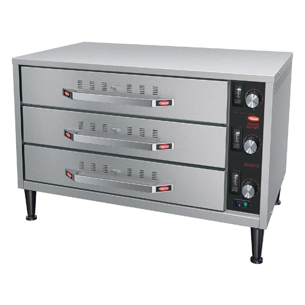 Hatco Warming 3 Drawer Freestanding Split Drawer Unit HDW-1.5R2 dz826
