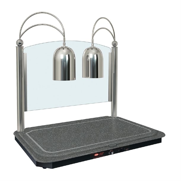 Hatco Decorative Carving Station with Double Heat Lamp DCSB400-3624-2 dz841