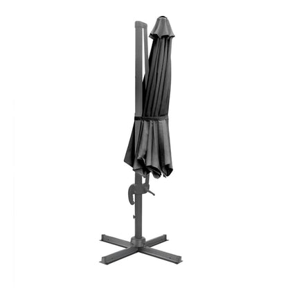 Bolero Venice Heavy Duty Parasol Black 3.5m dz872