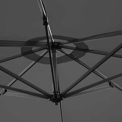 Bolero Venice Heavy Duty Parasol Black 3.5m dz872