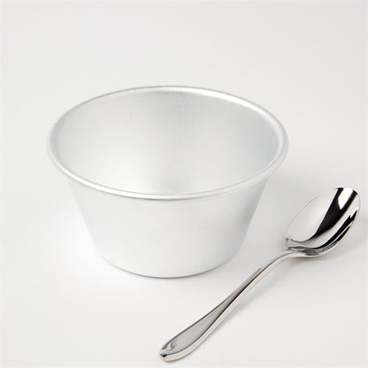 Vogue Aluminium Mini Pudding Basin 105ml-284ml p_e048
