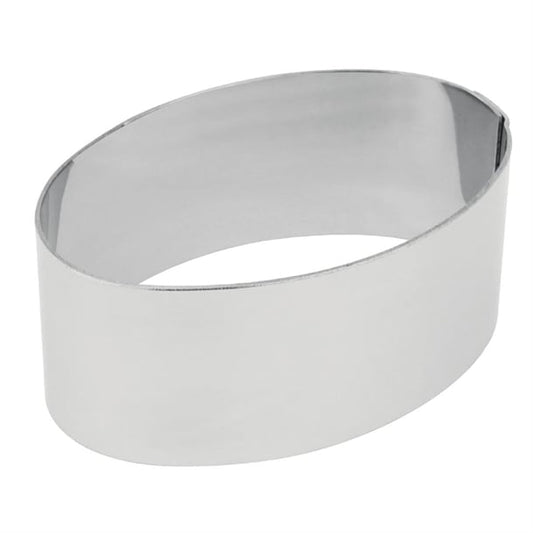 Oval Mini Gateaux Mould 50 x 30mm e061