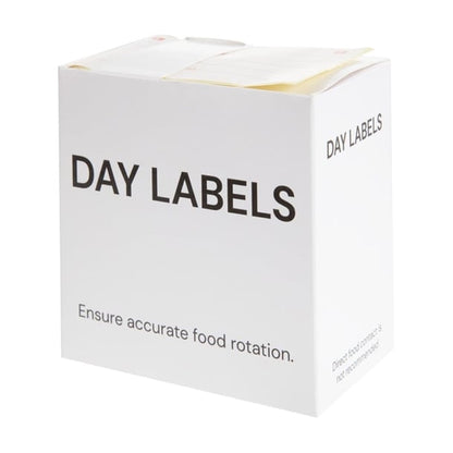 Hygiplas Removable Prepped Food Labels (500 Pack) e148