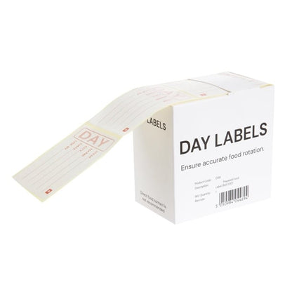 Hygiplas Removable Prepped Food Labels (500 Pack) e148