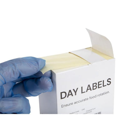 Hygiplas Removable Prepped Food Labels (500 Pack) e148