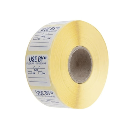 Hygiplas Removable Use By Labels (1000 Pack) e150