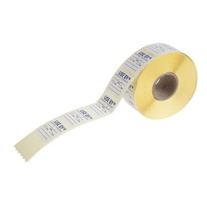Hygiplas Removable Use By Labels (1000 Pack) e150