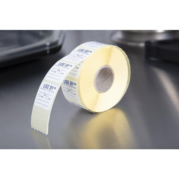Hygiplas Removable Use By Labels (1000 Pack) e150