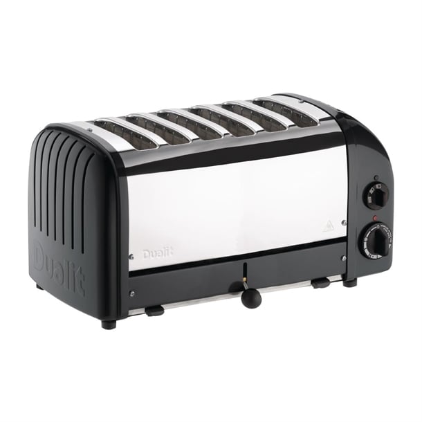 Dualit 6 Slice Vario Toaster Black 60145 e267