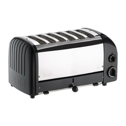 Dualit 6 Slice Vario Toaster Black 60145 e267